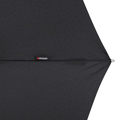 Зонт складной Floyd с кольцом, черный, изображение 4