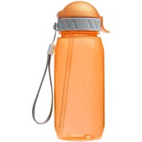 Бутылка для воды Aquarius, оранжевая, изображение 3