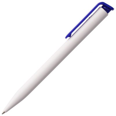 Ручка шариковая Senator Super Hit, белая с темно-синим, изображение 2