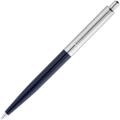 Ручка шариковая Senator Point Metal, темно-синяя, изображение 3