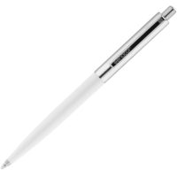 Ручка шариковая Senator Point Metal, белая, изображение 1