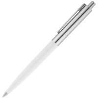 Ручка шариковая Senator Point Metal, белая, изображение 3