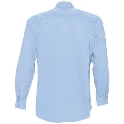 Рубашка мужская с длинным рукавом Boston, голубая, изображение 2