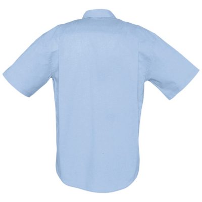 Рубашка мужская с коротким рукавом Brisbane, голубая, изображение 2