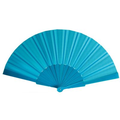 Складной веер «Фан-фан», ярко-синий, изображение 1
