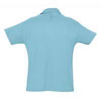 Рубашка поло мужская Summer 170, бирюзовая, изображение 2