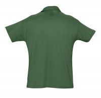 Рубашка поло мужская Summer 170, темно-зеленая, изображение 2