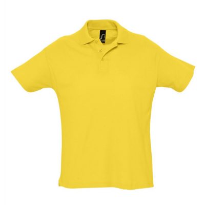 Рубашка поло мужская Summer 170, желтая, изображение 1