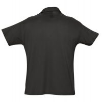 Рубашка поло мужская Summer 170, черная, изображение 2