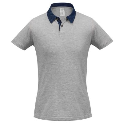 Рубашка поло мужская DNM Forward серый меланж, изображение 1