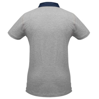 Рубашка поло мужская DNM Forward серый меланж, изображение 2