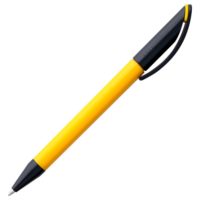 Ручка шариковая Prodir DS3 TPP Special, желтая с черным, изображение 4
