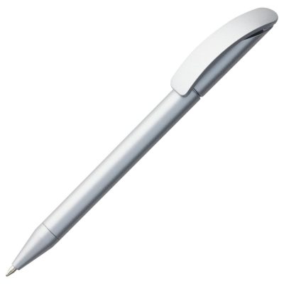 Ручка шариковая Prodir DS3 TAA, серебристая, изображение 1