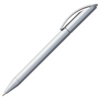 Ручка шариковая Prodir DS3 TAA, серебристая, изображение 2