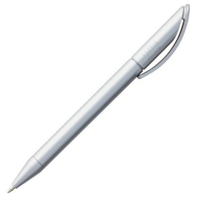 Ручка шариковая Prodir DS3 TAA, серебристая, изображение 3