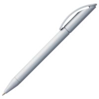 Ручка шариковая Prodir DS3 TVV, серебристый металлик, изображение 2