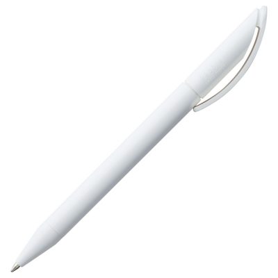 Ручка шариковая Prodir DS3 TPP, белая, изображение 3