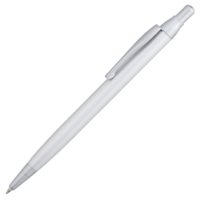 Ручка шариковая Simple, серебристая, изображение 1