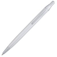Ручка шариковая Simple, серебристая, изображение 3