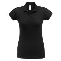 Рубашка поло женская Heavymill черная, изображение 1
