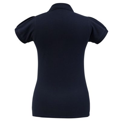 Рубашка поло женская Heavymill темно-синяя, изображение 2
