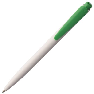 Ручка шариковая Senator Dart Polished, бело-зеленая, изображение 3