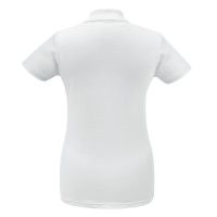 Рубашка поло женская ID.001 белая, изображение 2
