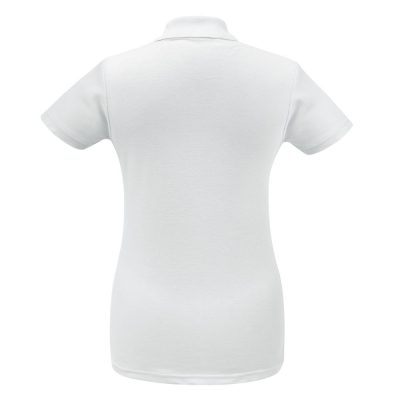 Рубашка поло женская ID.001 белая, изображение 2
