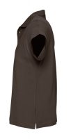 Рубашка поло мужская Summer 170, темно-коричневая (шоколад), изображение 3