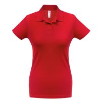 Рубашка поло женская ID.001 красная, изображение 1