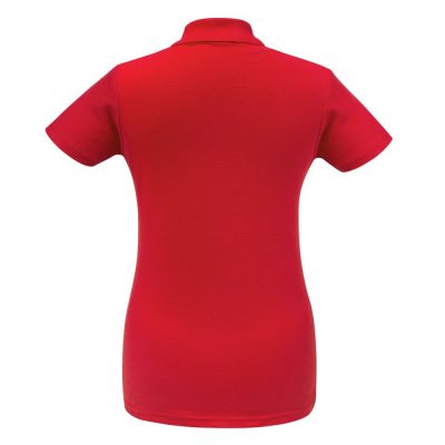 Рубашка поло женская ID.001 красная, изображение 2