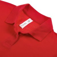 Рубашка поло женская ID.001 красная, изображение 3
