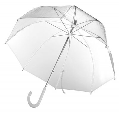 Прозрачный зонт-трость Clear, изображение 1