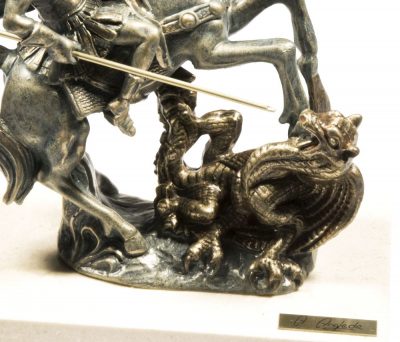 Скульптура «Георгий Победоносец», малая, изображение 2