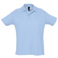 Рубашка поло мужская Summer 170, голубая, изображение 1