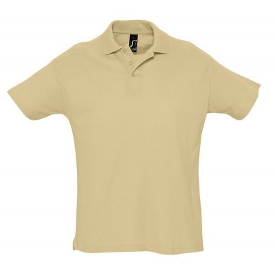 Рубашка поло мужская Summer 170, бежевая, изображение 1