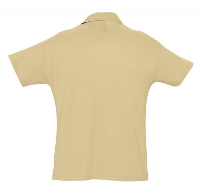 Рубашка поло мужская Summer 170, бежевая, изображение 2