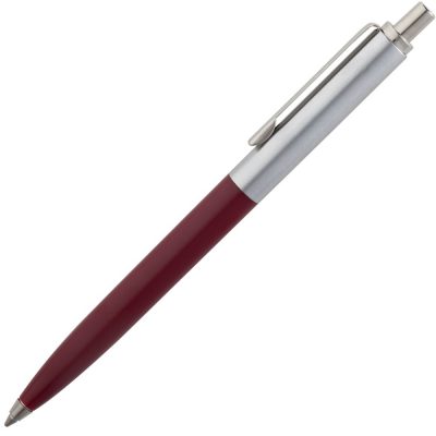 Ручка шариковая Popular, бордо, изображение 2