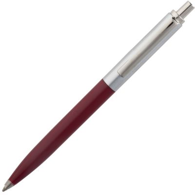 Ручка шариковая Popular, бордо, изображение 3