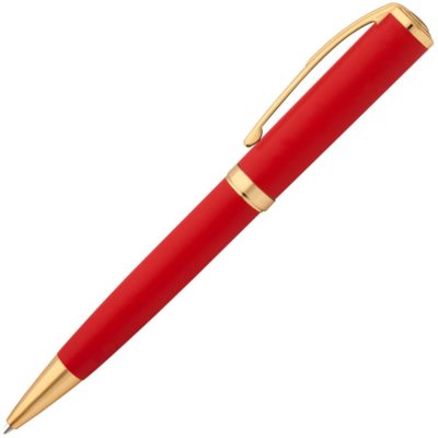 Ручка шариковая Forza, красная с золотистым, изображение 2