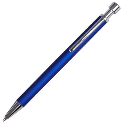 Набор Join: футляр для визиток и шариковая ручка, синий, изображение 5