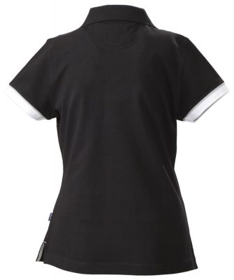 Рубашка поло женская Antreville, черная, изображение 2