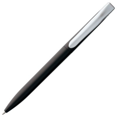 Ручка шариковая Pin Silver, черный металлик, изображение 3