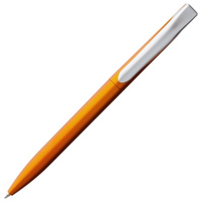Ручка шариковая Pin Silver, оранжевый металлик, изображение 3