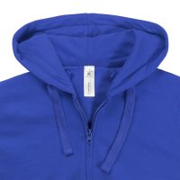 Толстовка женская Hooded Full Zip ярко-синяя, изображение 4