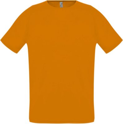 Футболка унисекс Sporty 140, оранжевый неон, изображение 1