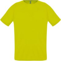 Футболка унисекс Sporty 140, желтый неон, изображение 1