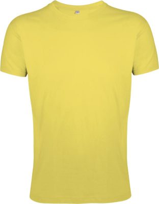 Футболка мужская приталенная Regent Fit 150, желтая (горчичная), изображение 1