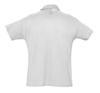 Рубашка поло мужская Summer 170, светло-серый меланж, изображение 2