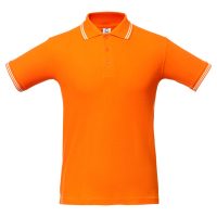 Рубашка поло Virma Stripes, оранжевая, изображение 1
